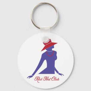 Red Hat Club Keychain