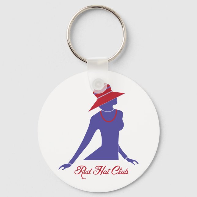 Red Hat Club Keychain (Front)