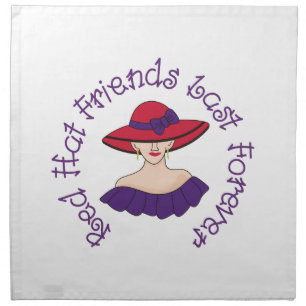 Red Hat Friends Napkin