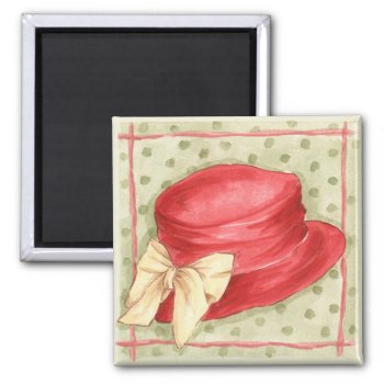 Red Hat - Magnet by marainey1 at Zazzle