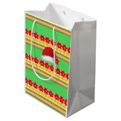 Red Hat Merry Christmas Gift Bags