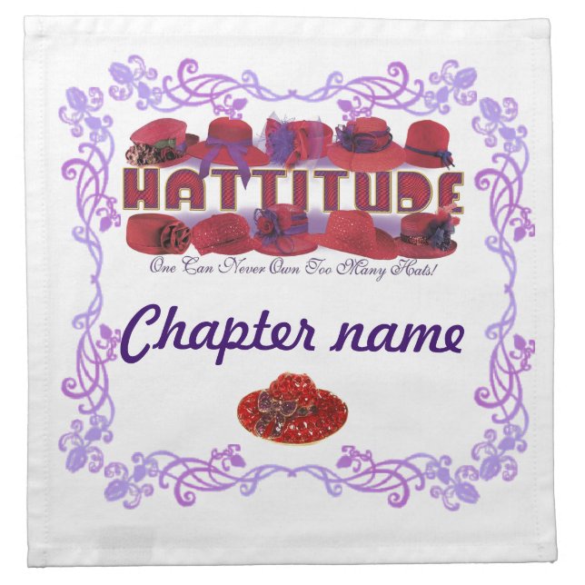 red hat napkin (Front)