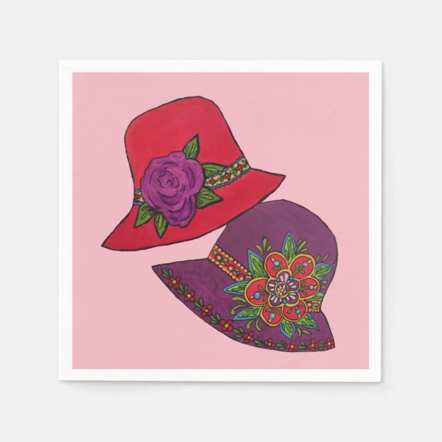 Red Hat Paper Napkins (Front)
