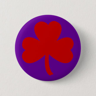 Red Hat Shamrock Button