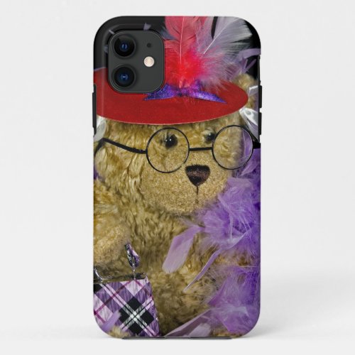 Red Hat Teddy Bear iPhone 11 Case