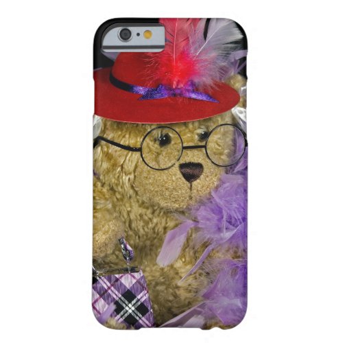 Red Hat Teddy Bear Barely There iPhone 6 Case