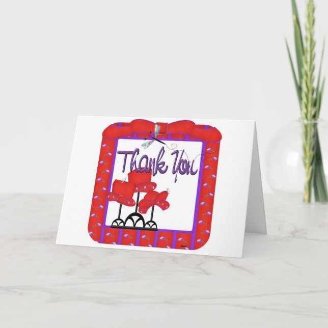 Red Hat Thank you Card (Front)