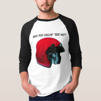 Red Hat with Biker Attitude T-Shirt