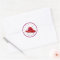 Red Hats Galore Round Stickers
