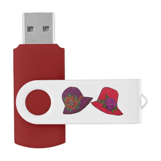 Red Hats USB Flash Drive (Opened)