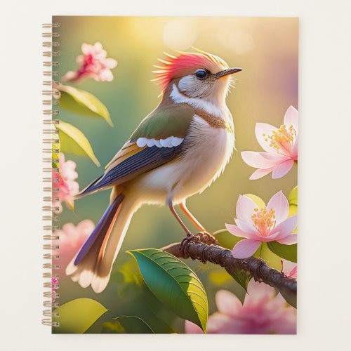 Red Headed Buff Chested Warbler Fantasy Bird Planner