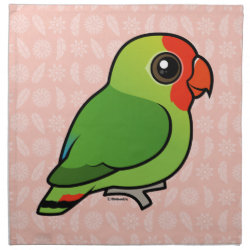 Birdorable Red-headed Lovebird Cloth Napkins (set of 4) dinner 20