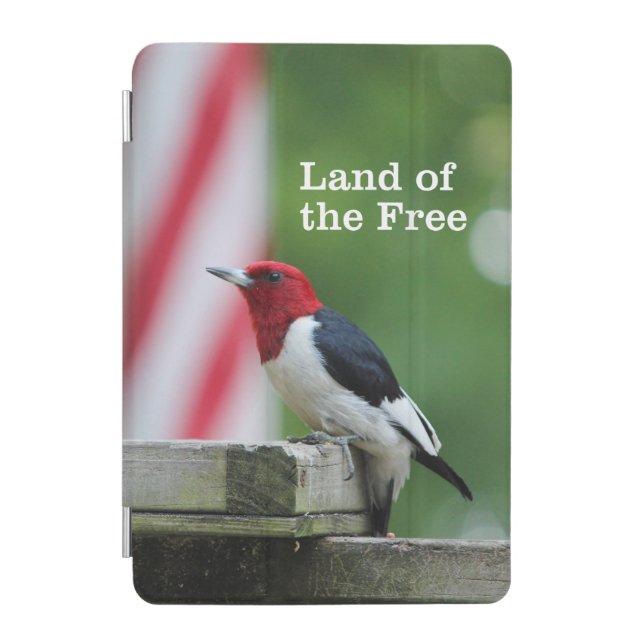 Red-headed Woodpecker iPad Mini Cover (Front)
