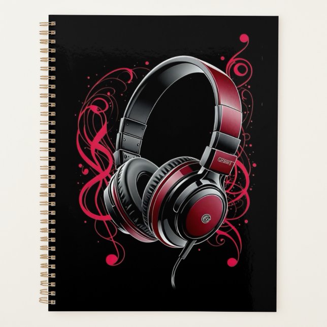 red headset planner (Front)