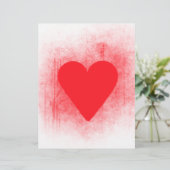 Red heart (Standing Front)