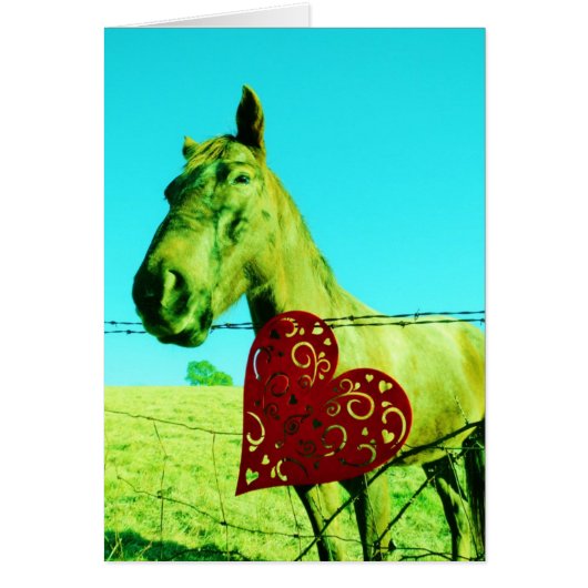 Red Heart and Horse (Front)