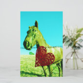 Red Heart and  Horse (Standing Front)