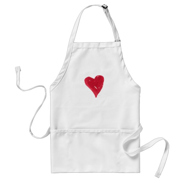 Red Heart Apron (Front)