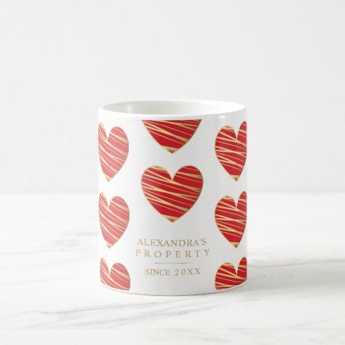 Red Heart Best Friends All Occasion  Coffee Mug