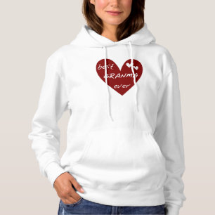 Red Heart Best Granma Ever T-shirts and Gifts