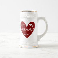 Red Heart Best Memaw Ever Tshirts and Gifts