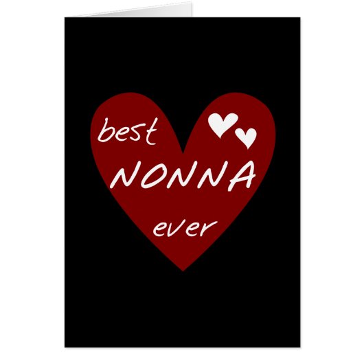 Red Heart Best Nonna Ever T-shirts gifts (Front)