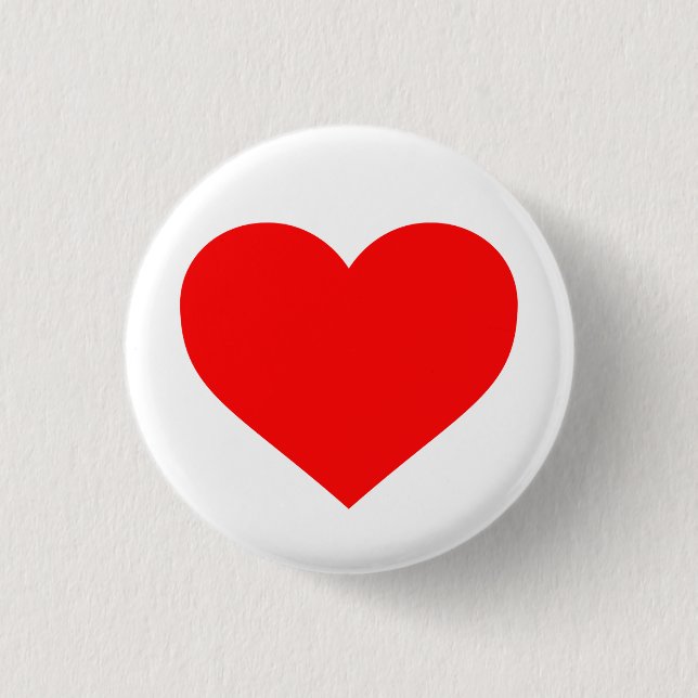 "RED HEART" BUTTON (Front)