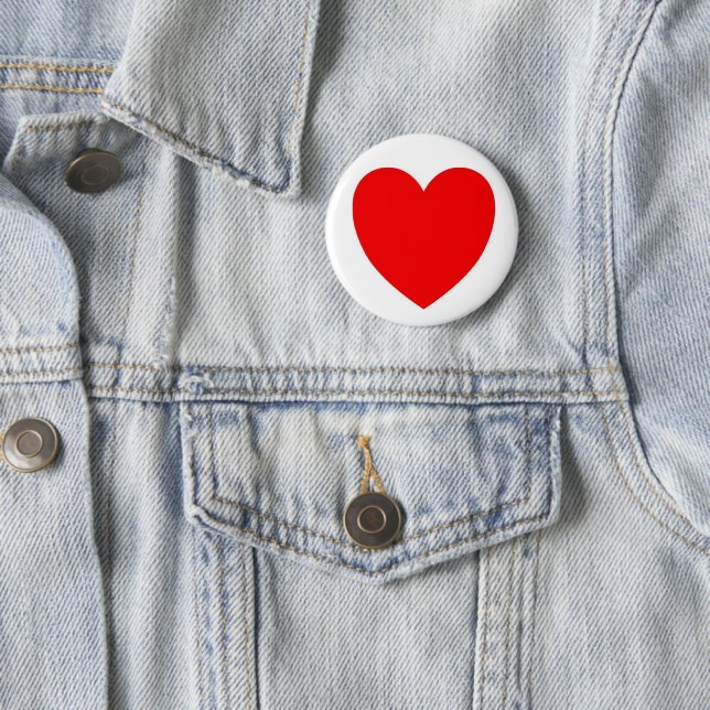 Red Heart Button (In Situ)
