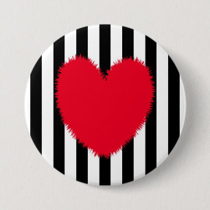 Red heart button