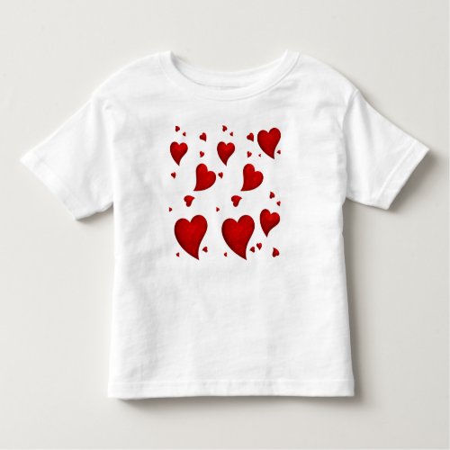 Red Heart Christmas Merry Xmas Welcome 2022   Toddler T_shirt