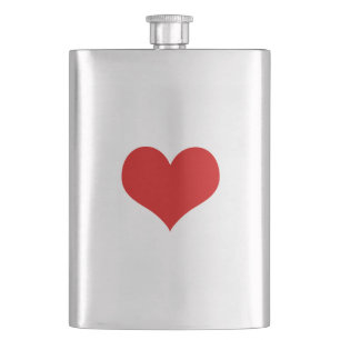 Red Heart Classic Flask