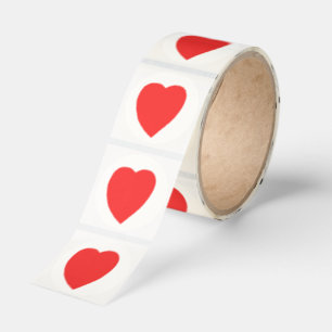 Red Heart Classic Round Sticker
