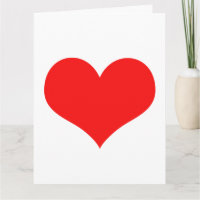 Red Heart Cute Valentine's Day Custom Color 2021