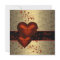 Red Heart Damask Classy Gold Sweet Sixteen