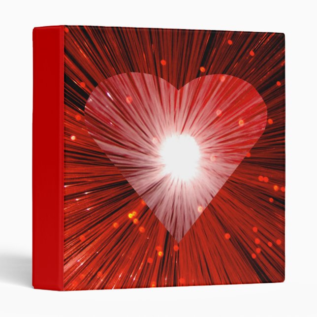 Red Heart large Binder (Front/Spine)