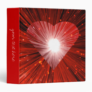 Red Heart large 'Your Text' Binder