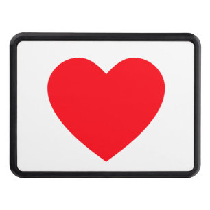 Red Heart Love Appreciation Hitch Cover