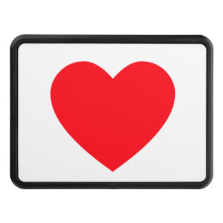 Red Heart Love Appreciation Hitch Cover