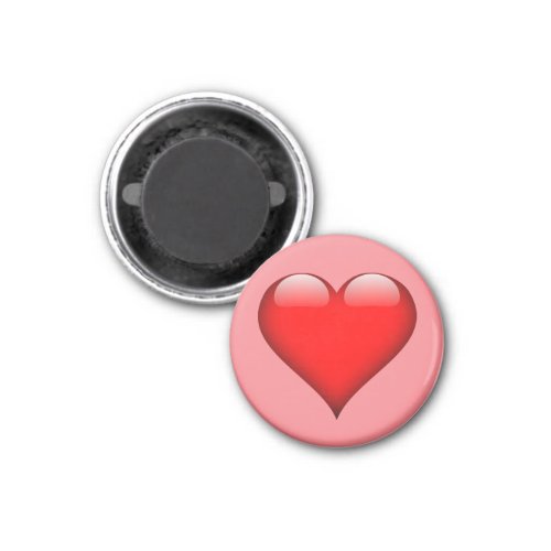 Red Heart Love Magnet