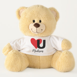 Red Heart Love U Valentine's Day Large Teddy Bear