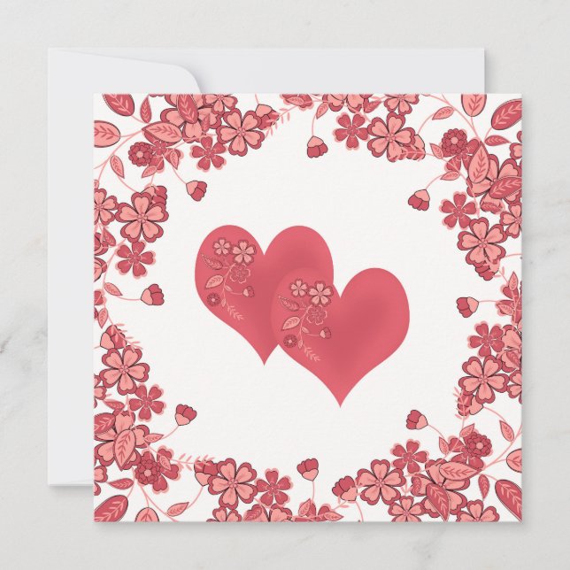 red heart love Valentine's day (Front)