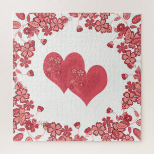red heart love Valentine's day Jigsaw Puzzle