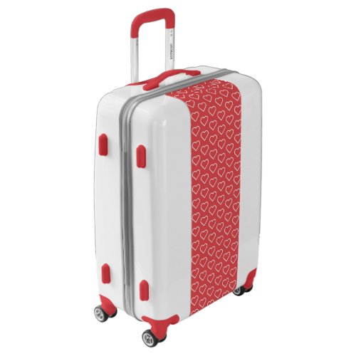 Red Heart Luggage _ or Add Your Colors