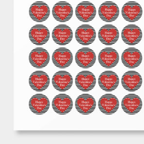 Red Heart Message  Hershey®'s Kisses®