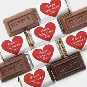 Red Heart Message  Hershey's Miniatures