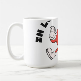 red heart mug