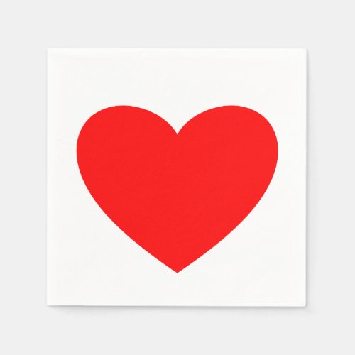 Red Heart Napkins