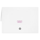 Red Heart on BLUE FIELD (Back Horizontal)