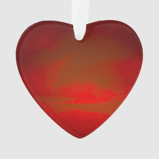 Red Heart Ornament