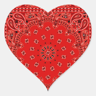 Red Paisley Stickers | Zazzle